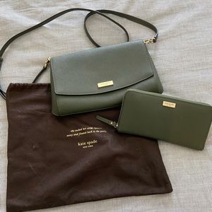 Kate Spade matching crossbody with wallet!